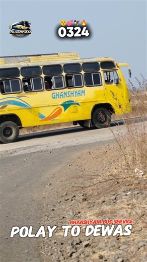 घनश्याम बस सर्विस on Instagram: "GHANSHYAM BUS SERVICE . . ROUTE:- POLAY To DEWAS . . SHOT BY @ghanshyam_bus_service_ . . 💛2X2 LED COACH. 💛 COMFORTABLE SEATING. 💛 SUPER RETURN EXPRESS. 💛COMFORTABLE PUSH BACK COACH. 💛LUXURY LED VIDEOS COACH. 💛TRAVEL WITH LUXURY COACH. . . ♦️ FOLLOW FOR MORE VIDEOS AND PHOTOS. 🙏🏻 @ghanshyam__bus__ . . . #reel #dailyviews #explore #viralreels ✨ #viral"