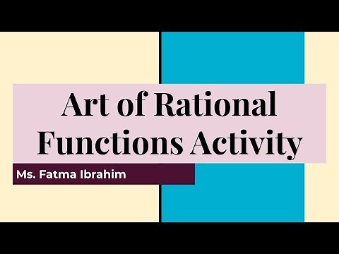 Art of Rational Functions Activity