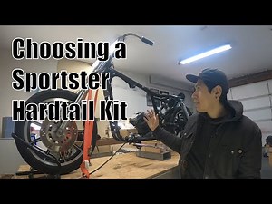 Choosing a Sportster Hardtail Kit - Chopper Build Series Video 11