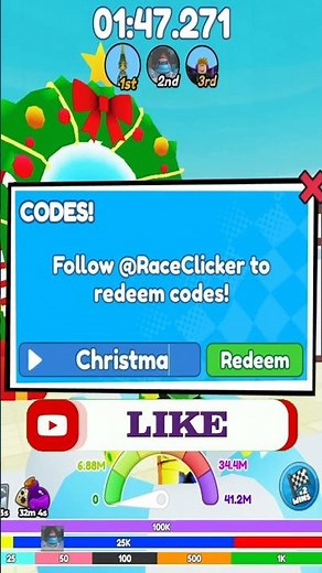 *NEW* CODES FOR RACE CLICKER ROBLOX! Race Clicker Codes