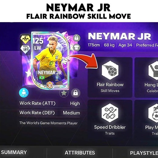 Neymar's new skill move 🤩 #fcmobile