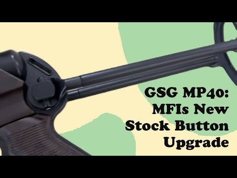 Fixing the GSG MP40 stock angle - How to fix it, and why it's a problem