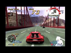 Outrun 2 Arcade Machine - Heart Attack Mode