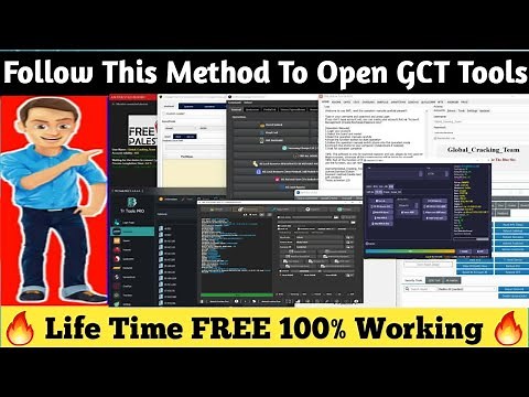 GCT Tools For Life Time FREE Update 🔥 _ How To install and Open GCT Pack Tools New Method 2025