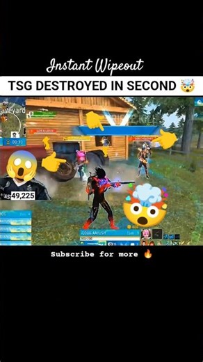 IQOO TSG DESTROYED the Lobby 😱 Instant Team Wipeout in Seconds | FF Esports