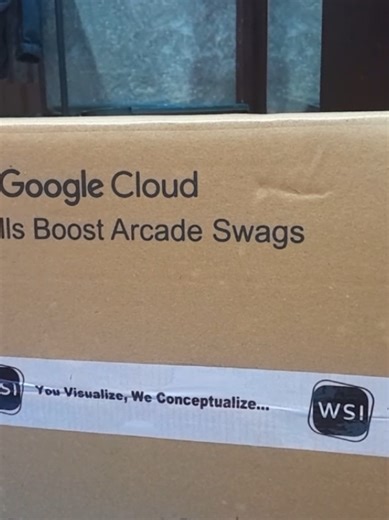 Unboxing Google Cloud Arcade Swag for 2025