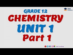 Grade 12 Chemistry Unit 1 Part 1 |Arrhenius Acids and Bases| By Mr. Geremew N. (MA) Ambo Boarding S.