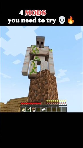 4 craziest mod ever💀🔥#minecraft #shorts #viral