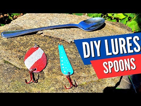 DIY Fishing Spoon Made From a Regular Teaspoon