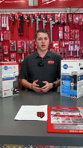 Here’s the difference between the InSinkErator Badger 5 and Badger 5XP #garbagedisposal