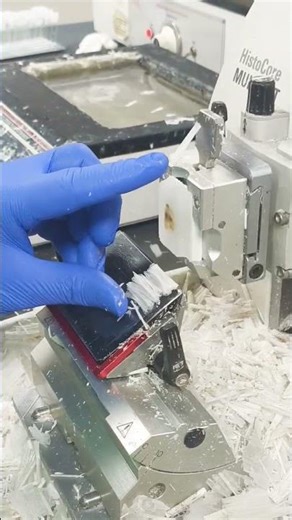 #Histopathology#Microtomy#SectionCutting#TissueSectioning#ParaffinSection#Microtome#LabLife #