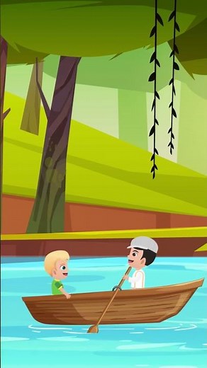 Rudere, rudere dein Boot 🛶🐊 Kinderlied auf Deutsch