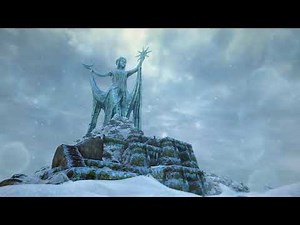 Skyrim Music and Ambience 1 Hour - Azura Statue in Winter Snow