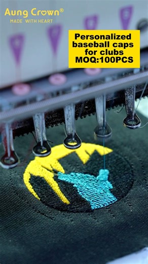 Custom Hats & Clothing on Instagram: "Watch the making of our custom baseball caps, featuring bold 3D embroidered logos on the front. Perfect for streetwear brands and fashion labels looking for quality and standout designs. 🥰 Interested in custom headwear? Contact us today to get started! 🤗 #3DEmbroidery #CustomBaseballCap #StreetwearBrands #FashionLabels #HatFactory #BrandMerchandise #CapCustomization"