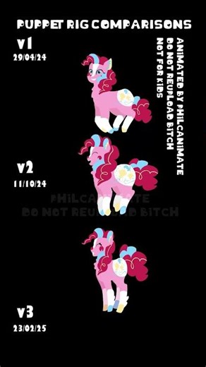 SMILE // ANIMATION RIG COMPARISON // NOT FOR KIDS //