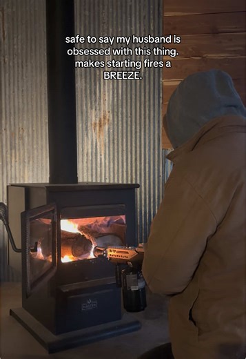 Effortless Fire Starting with a Propane Torch