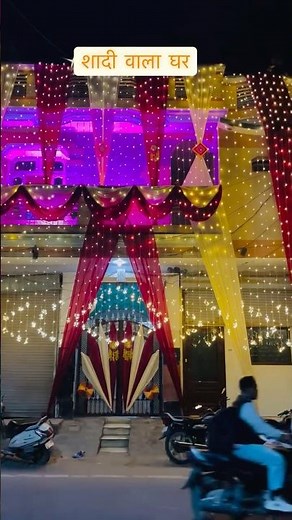 wedding home light decoration ideas,wedding decoration ideas in home #wedding