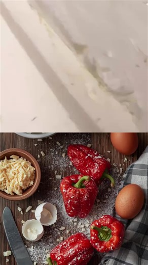Breaded Peppers with Cheese 🫑 Crispy & Delicious! FULL RECIPE --- https://youtu.be/g5b_hQBk9m4 These Breaded Peppers with Cheese Filling are crispy, comforting and so easy to make! Soft roasted peppers filled with cheese are coated in flour and egg, then fried or air-fried until golden and delicious. A classic dish perfect as a starter, side or main. 🌟 Serves: 4 🔥 Cook time: 15 minutes 🧀 Filling: 400 g cheese 🫑 Method: Grill or Air Fryer 🧾 Ingredients • 8 medium red peppers • 400 g cheese 