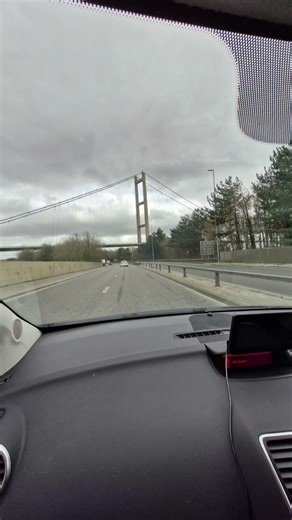 approaching humber bridge on route to EOBC 2026