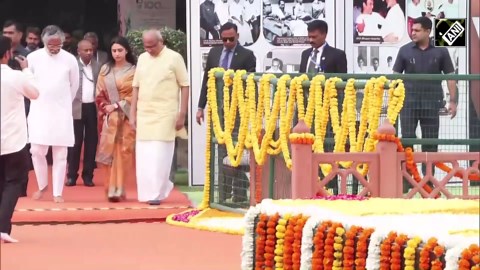 VP CP Radhakrishnan pays tribute to former PM Chandra Shekhar on his 100th birth anniversary