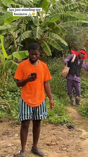 just minding my business