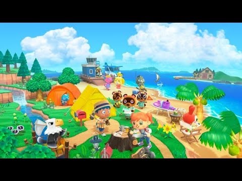 Animal Crossing new horizons! Watching the meter shower with friends!