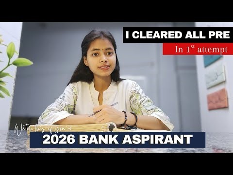 How I cleared every prelims in 2025: Watch this video if you're preparing for 2026 Bank exams ✅