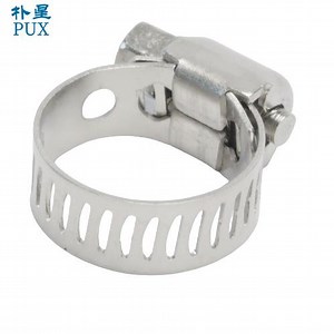 [Hot Item] Quality Hose Clamp Custom Sizes Types American of Hose Clip Hydraulic Heavy Duty Quick Release 304/201 Stainless Steel Hose