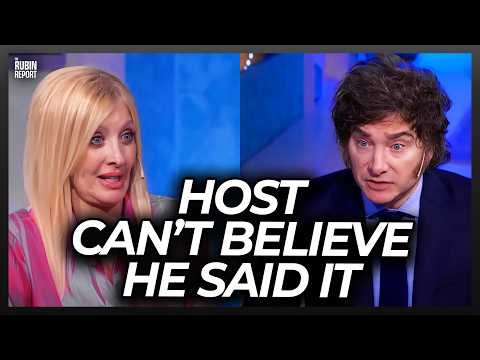 Watch Host Instantly Go Quiet When Javier Milei Says What No Politician Will Admit