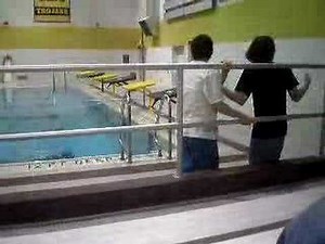 school pool jump