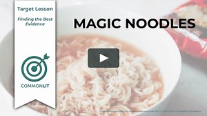 Target Lesson: Magic Noodles