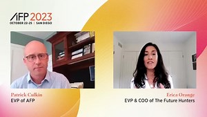 On the AFP Conversations podcast, Erica Orange, speaker for the #AFP2023 MindShift Keynote, sponsored by Capital One, shares how she sees treasury and finance leaders evolving in the face of technological advancements. Watch the full conversation: https://bit.ly/48Abhi9 | Association for Financial Professionals