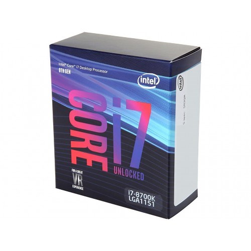 Intel 8th Generation Core i7-8700K Processor
