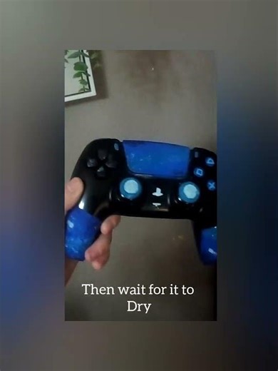 customizing an old playstation controller #art #customized