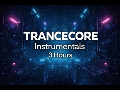 Trancecore Instrumentals 3 Hours — Industrial EDM Metal for Deep Focus