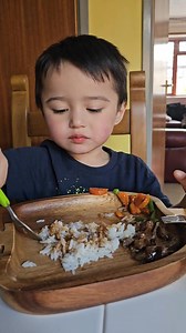 637K views · 25K reactions | Lunchtime ❤️ mutton with boiled vegetables and rice | Gen's Vlog | Facebook