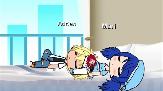 Chat Noir and Ladybug Sleepover in Gacha Club