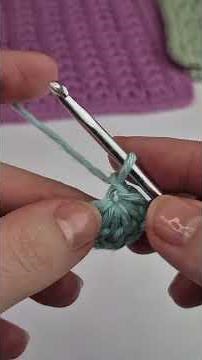 How to Crochet Star Stitch – Row 1 (Starting Chain & First Row)