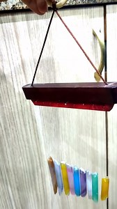 Natural Agate Wind Chime: Handmade Gemstone Feng Shui Garden Decor - Etsy