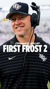 🎥 Win No. 300 // First Frost 2 Link in bio to watch full cinematic recap | UCF Football