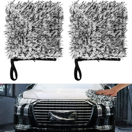 2/4Pcs Wheel Mitt Microfibre Car Wash Glove Professional Scratch Free Cleaning Mitts Reusable Wheel Cleaning Gloves Easily - Walmart.ca