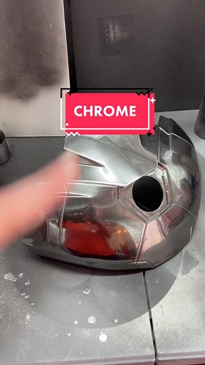 3D Printed Chrome Iron Man Suit - Building and Painting Process