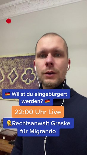 Du willst endlich eingebürgert werden? #ausländerbehörde #einbürgerung #deutscherpass #staatsbürgerschaft #nationalpass #expats #migrando#fabiangraske #keinpass #bluecard #familienachzug #abschiebung #duldung #botschaft #ausländerbehördeberlin #ausländerbehördemünchen #ausländerbehördestuttgart #ausländerbehördehamburg #niederlassungserlaubnis #residencepermit