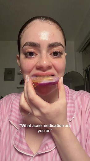 Onions salt honey to clear acne #skincaretips #fyp | acne