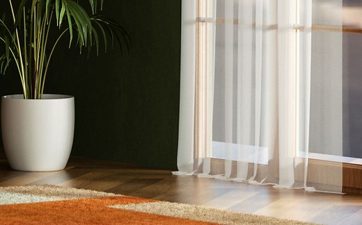 超实用的C4D透光窗帘OC材质详解—附贴图