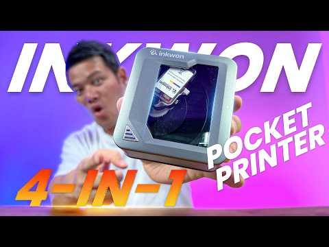 This Tiny Printer Can Make Stickers, Tattoos & T-Shirts?!