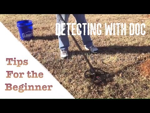 Beginners Tips for Metal Detecting: Looking for coins and relics in the Appalachian Mountains #77