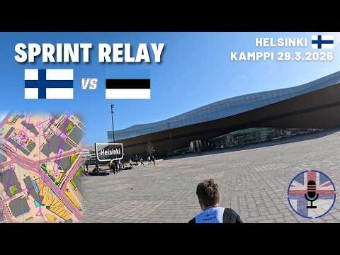 Can I Hold the Lead? | Sprint Relay in Kamppi, Helsinki