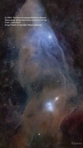 IC 4592: The Blue Horsehead Reflection Nebula