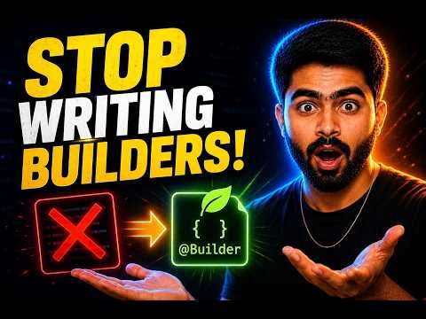 Lombok @Builder in Java Explained | Builder Pattern Without Boilerplate Code | Design Patterns